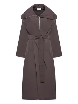 Sportmax: Коричневое пальто 