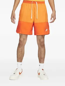 Nike: Оранжевые шорты 