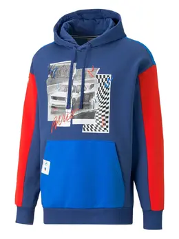 PUMA: Голубая толстовка  BMW Motorsport