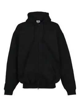 VETEMENTS: Чёрная толстовка 