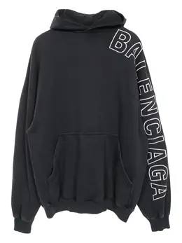 Balenciaga Pre-Owned: Тёмная толстовка 