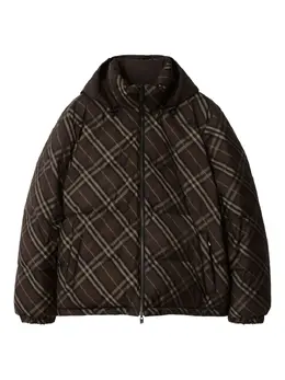 Burberry: Коричневая куртка 