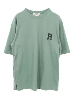 Hermès Pre-Owned: Кожаная футболка 