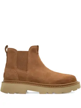 UGG: Коричневые ботинки 