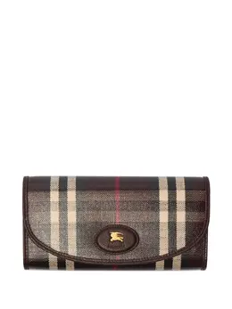 Burberry: Коричневый кошелёк 