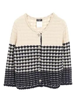 CHANEL Pre-Owned: Кардиган на пуговицах 