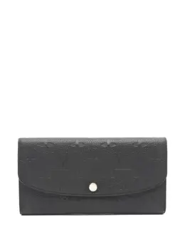 Louis Vuitton Pre-Owned: Чёрный кошелёк 