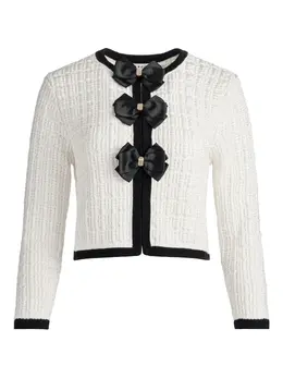 alice + olivia: Кардиган с бантом 