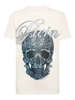 Philipp Plein: Футболка  Skull с принтом