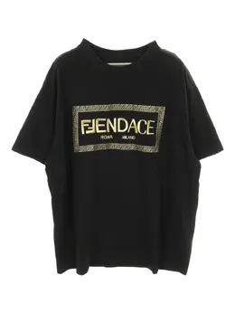 Fendi Pre-Owned: Футболка с принтом 