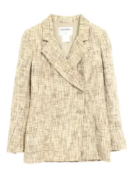 CHANEL Pre-Owned: Твидовый жакет 