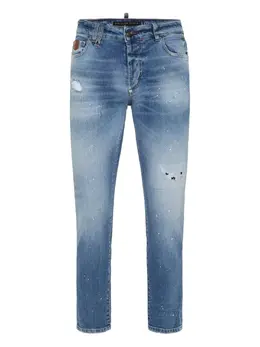 Philipp Plein: Рваные джинсы 