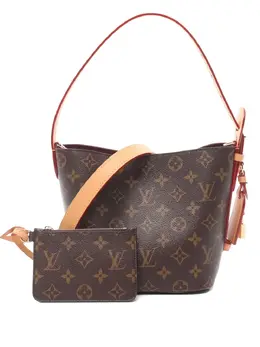 Louis Vuitton Pre-Owned: Коричневая сумка 
