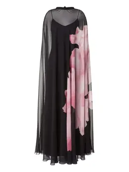 Alberta Ferretti: Шёлковое платье 