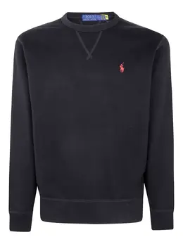 Polo Ralph Lauren: Чёрный свитшот 