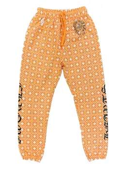 Chrome Hearts: Оранжевые брюки 