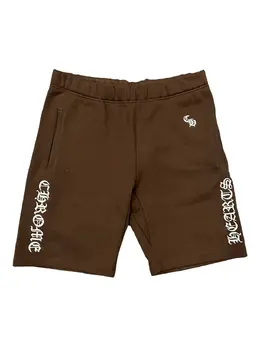 Chrome Hearts: Коричневые шорты 