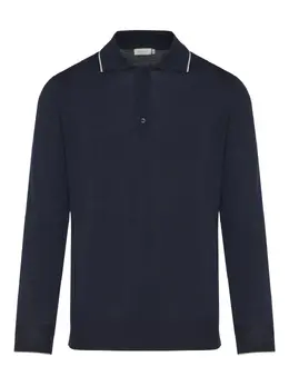 Canali: Поло с длинным рукавом 