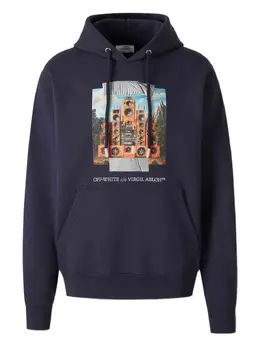 Off-White: Толстовка с принтом 
