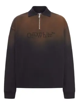 Off-White: Поло с принтом 