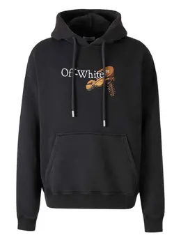Off-White: Толстовка с принтом 