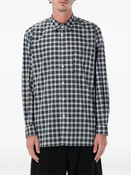 Comme Des Garçons Shirt: Зелёная рубашка 
