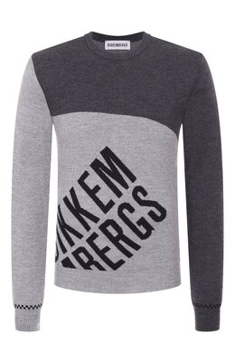 Dirk Bikkembergs: Серый свитер 
