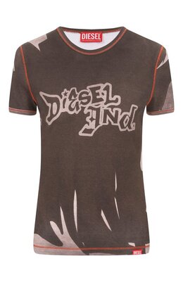 Diesel: Хлопковая футболка 