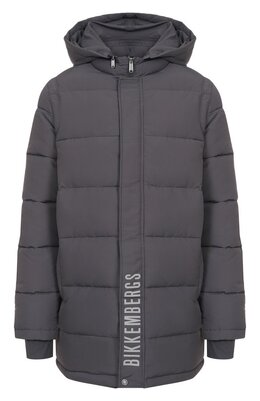Dirk Bikkembergs: Серый пуховик 
