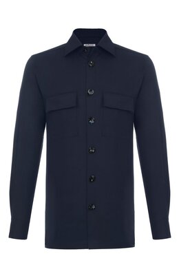 Kiton: Рубашка из шерсти 