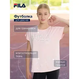 Fila: Светлая футболка 