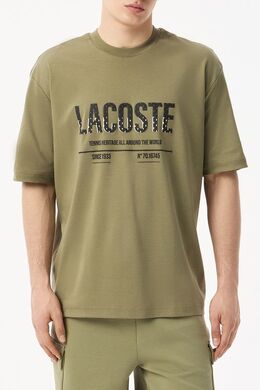 Lacoste: Хлопковая футболка 