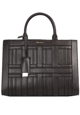 SANTONI: Коричневая сумка 