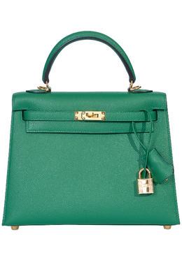 HERMES: Зелёная сумка 