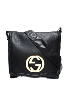 Gucci Pre-Owned: Чёрная сумка 