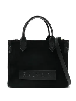 Balmain: Чёрная сумка-шоппер  B-Army