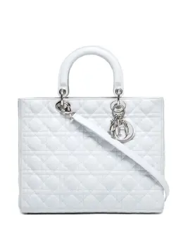 Christian Dior Pre-Owned: Белая сумка-шоппер 