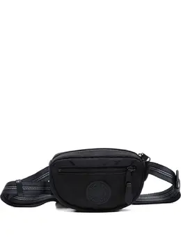 Gucci Pre-Owned: Чёрная поясная сумка 