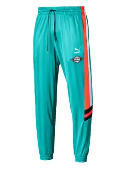 PUMA: Голубые брюки 
