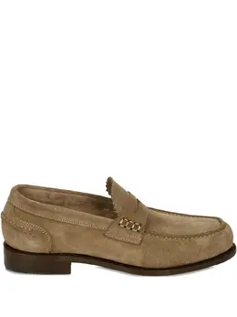 Berwick Shoes: Бежевые туфли 