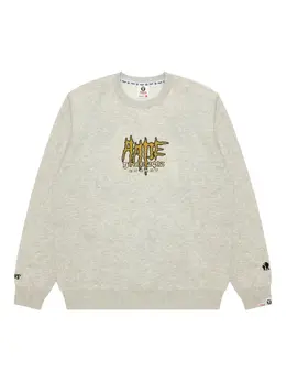 AAPE BY *A BATHING APE®: Свитшот с принтом 