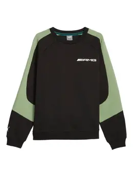 PUMA: Чёрный свитшот 