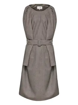 MM6 Maison Margiela: Платье из шерсти 