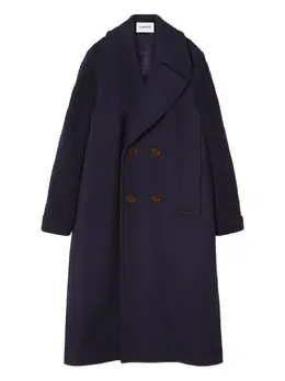 Lanvin: Пальто из шерсти 
