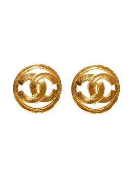 CHANEL Pre-Owned: Серьги 