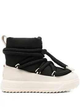Moncler: Чёрные ботинки  Snow