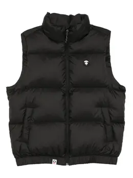 AAPE BY *A BATHING APE®: Чёрный жилет 