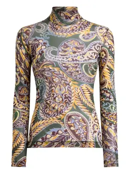 ETRO: Тёмный свитер 