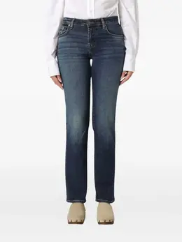 7 For All Mankind: Прямые джинсы 