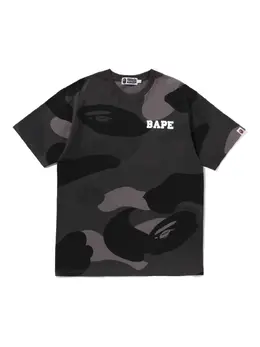 A BATHING APE®: Чёрная футболка 